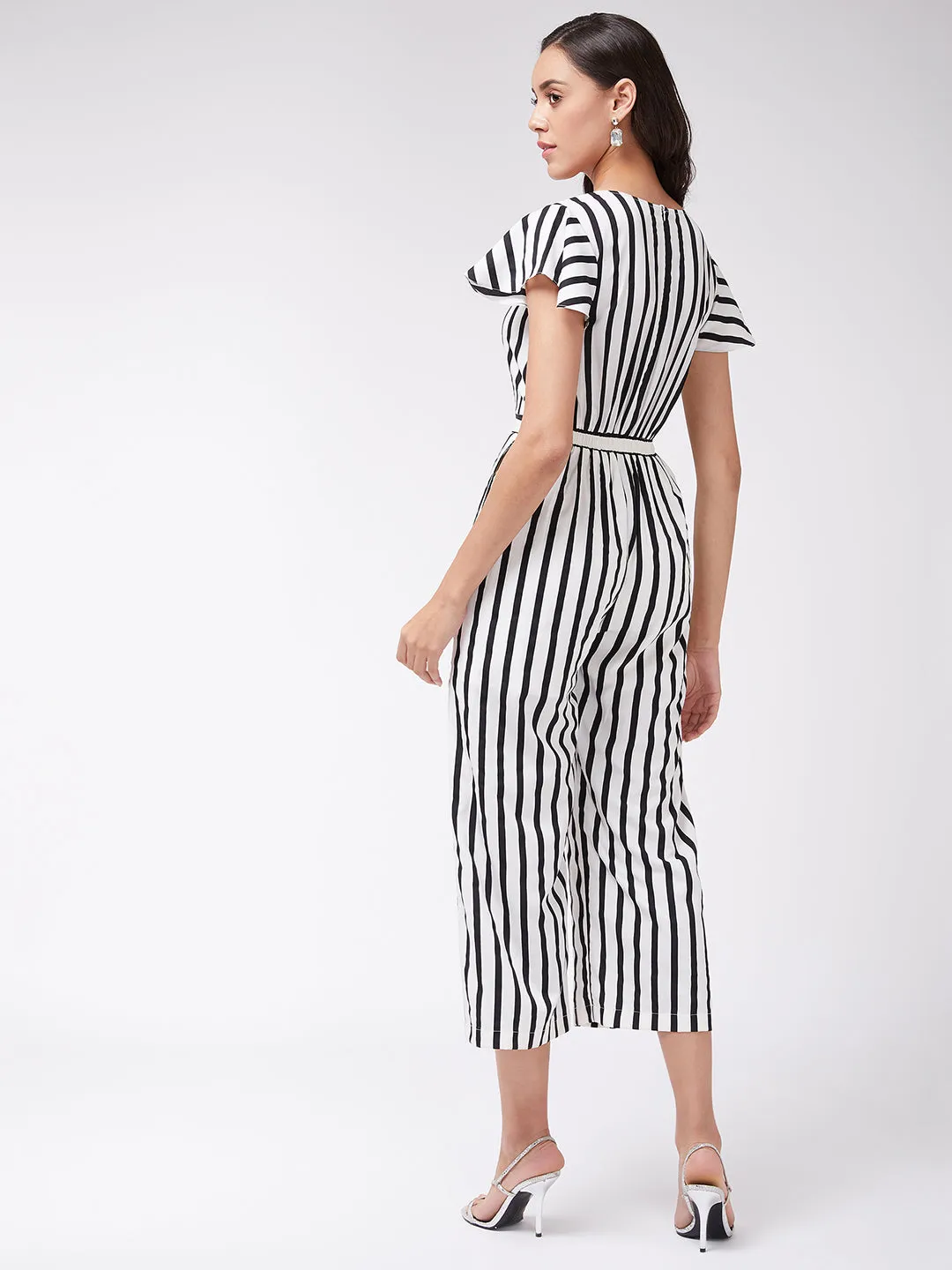 Monocromatic Stripes Jumpsuit