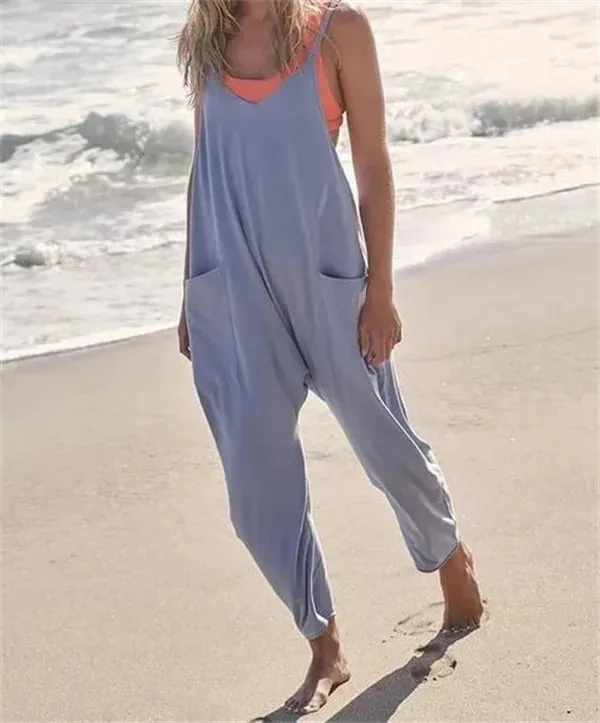 New Casual Jumpsuit with Pockets