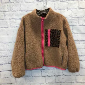 Old Navy Brown Size 10 Girls Sherpa Jacket