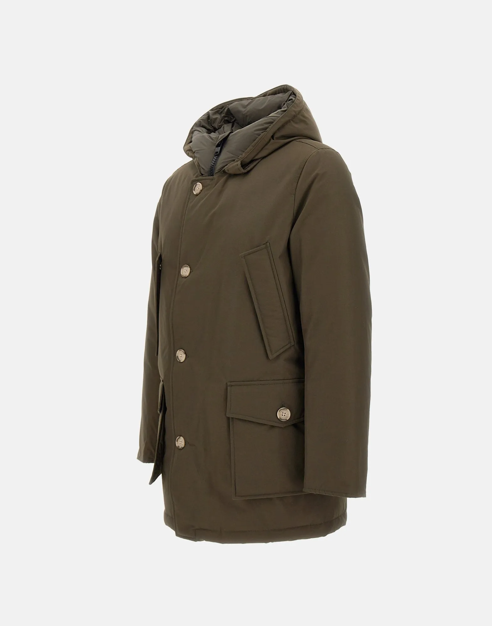 Olive Green Arctic Parka for Men