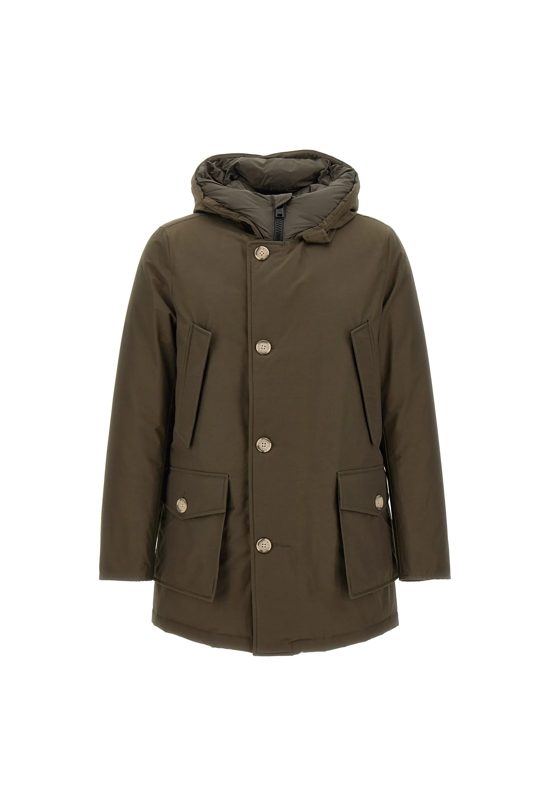 Olive Green Arctic Parka for Men