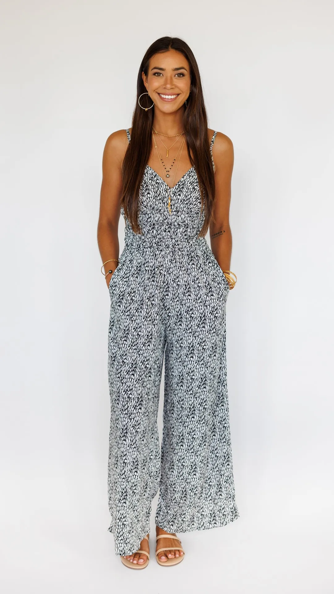 Opal Jumpsuit / Mamba Black