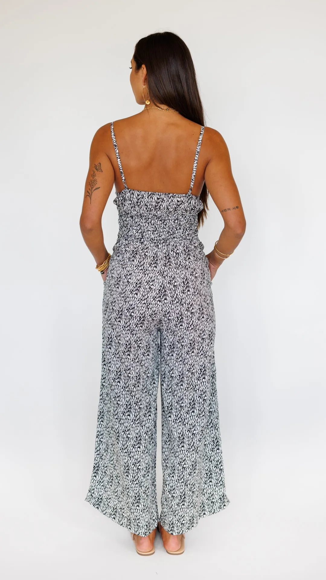 Opal Jumpsuit / Mamba Black