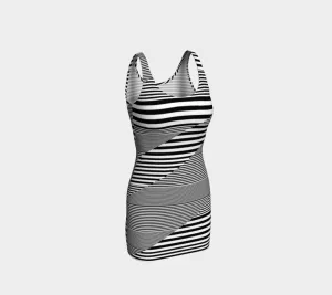 Optical Ilusion Bodycon Dress