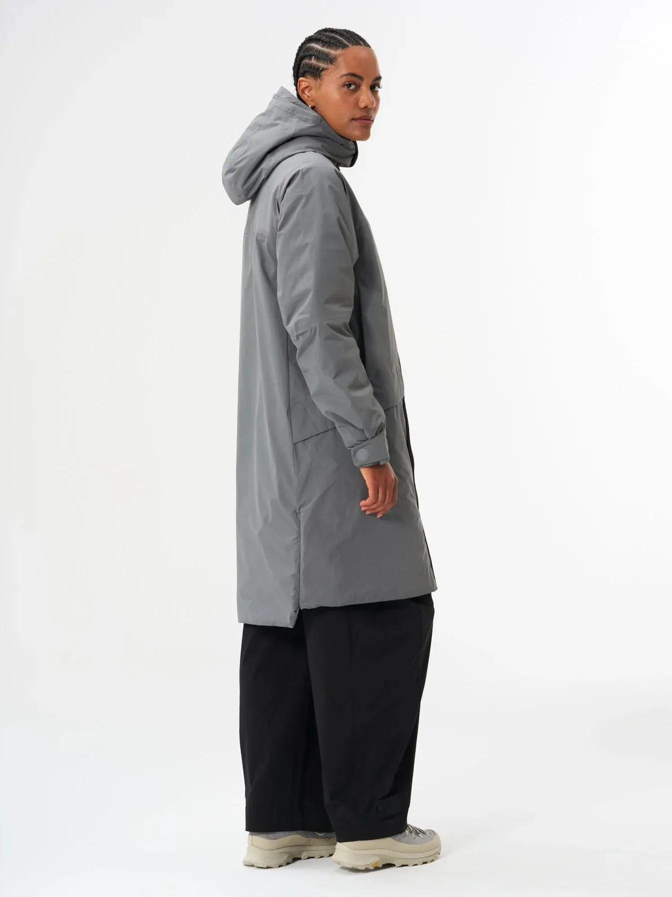 pinqponq Parka Unisex Storm Grey