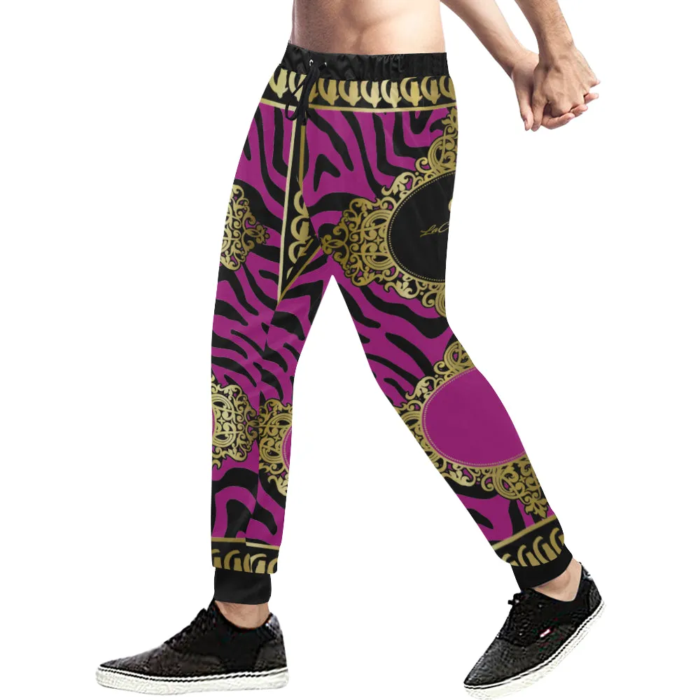 PRIVILEGE GRAPE Men's All Over Print Sweatpants