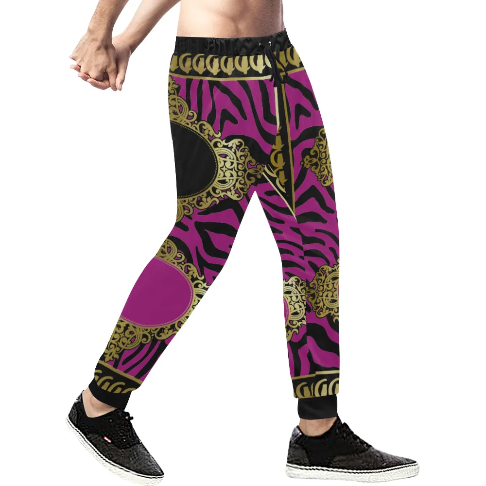 PRIVILEGE GRAPE Men's All Over Print Sweatpants