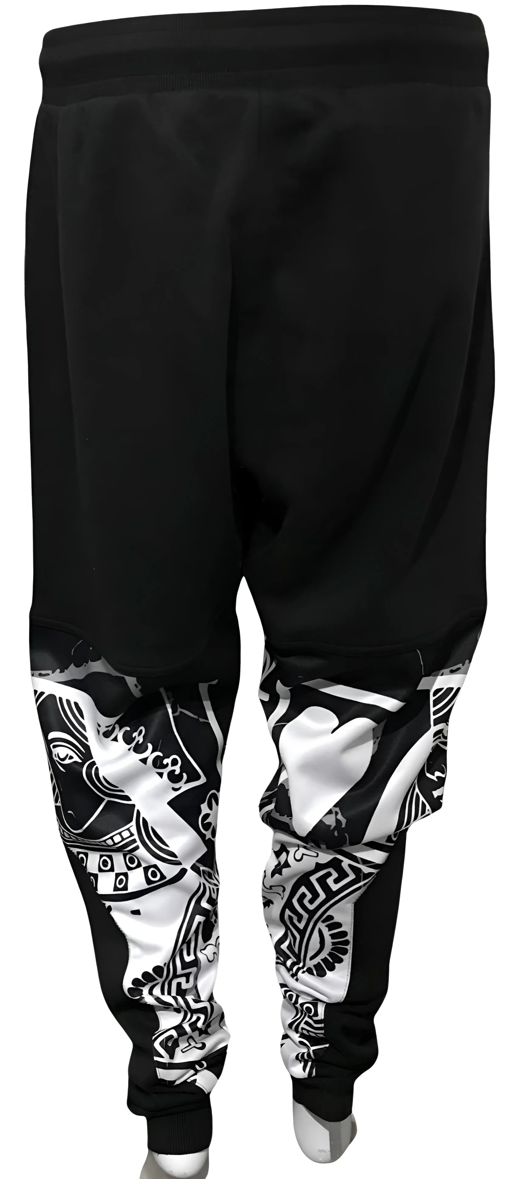 ^QUEEN OF HEARTS^ LUXURY JOGGER SWEATPANTS (CUT & SEW) (EMBROIDERED LOGO)