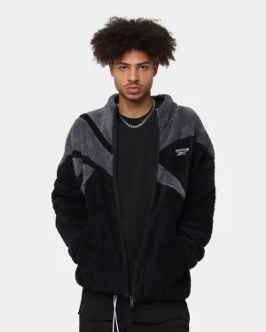 Reebok Classics Sherpa Track Jacket Black