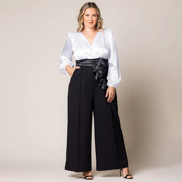 Refined Satin Jumpsuit