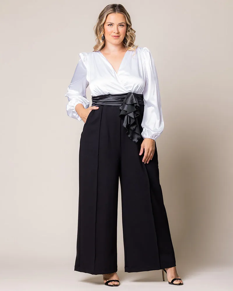 Refined Satin Jumpsuit