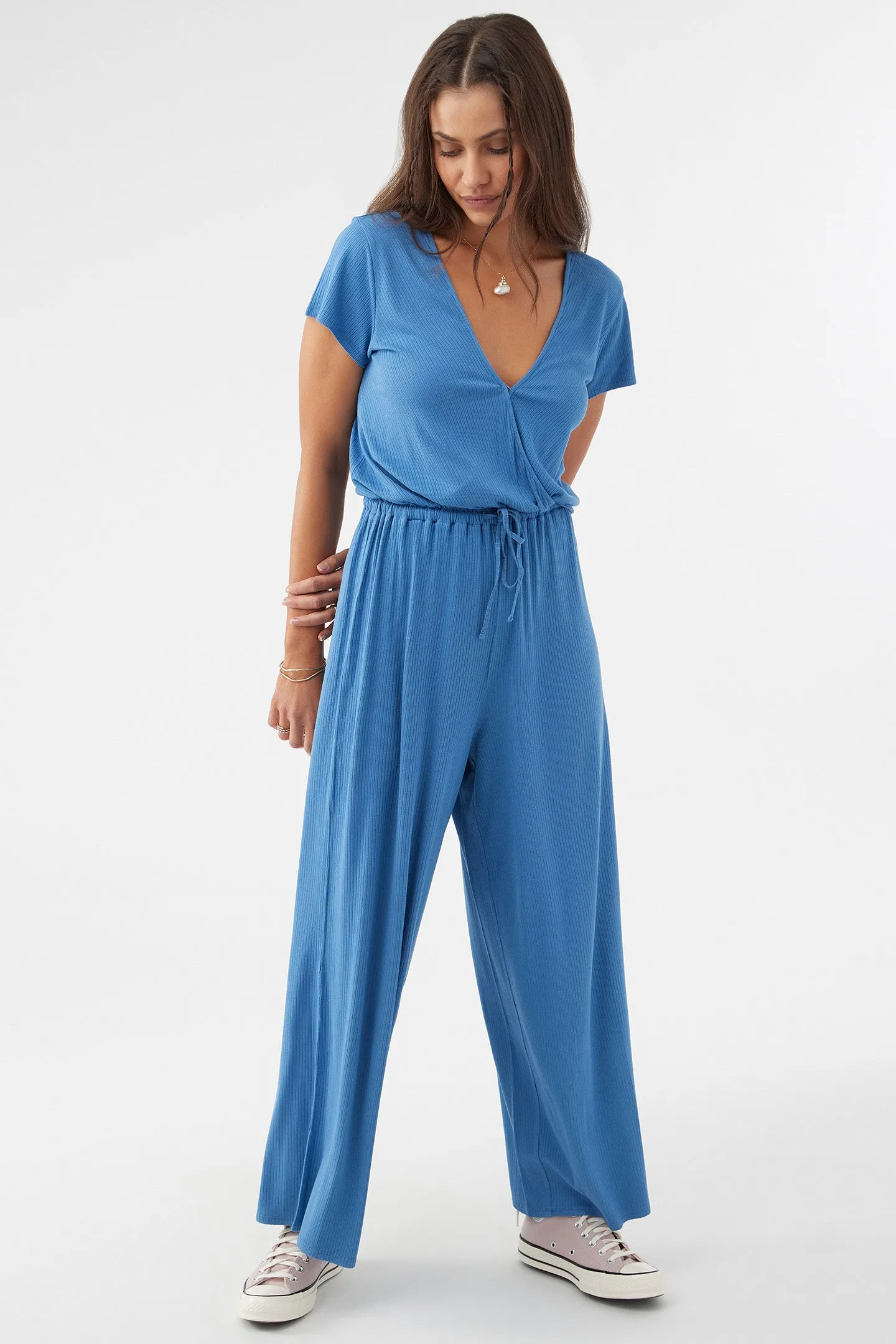 ROBBIE RIB KNIT JUMPSUIT