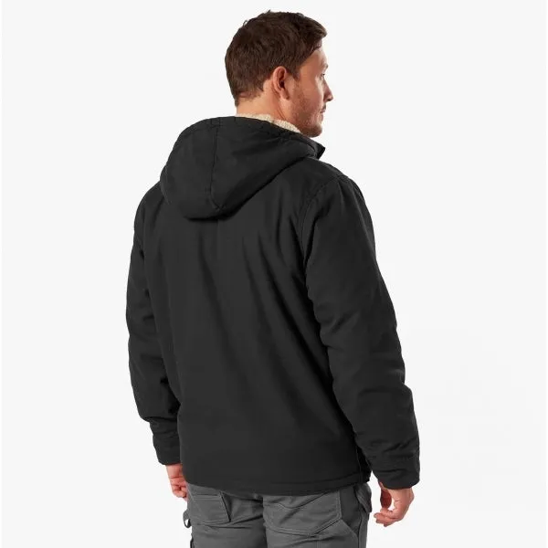 SHERPA LINED Mens Jacket Rinsed Black