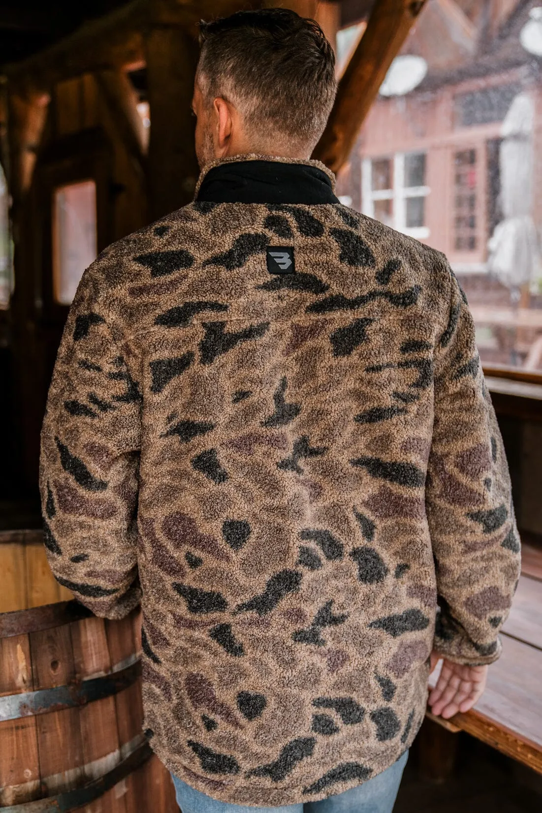 Sherpa - Quarter Zip - Rocky Mountain Camo