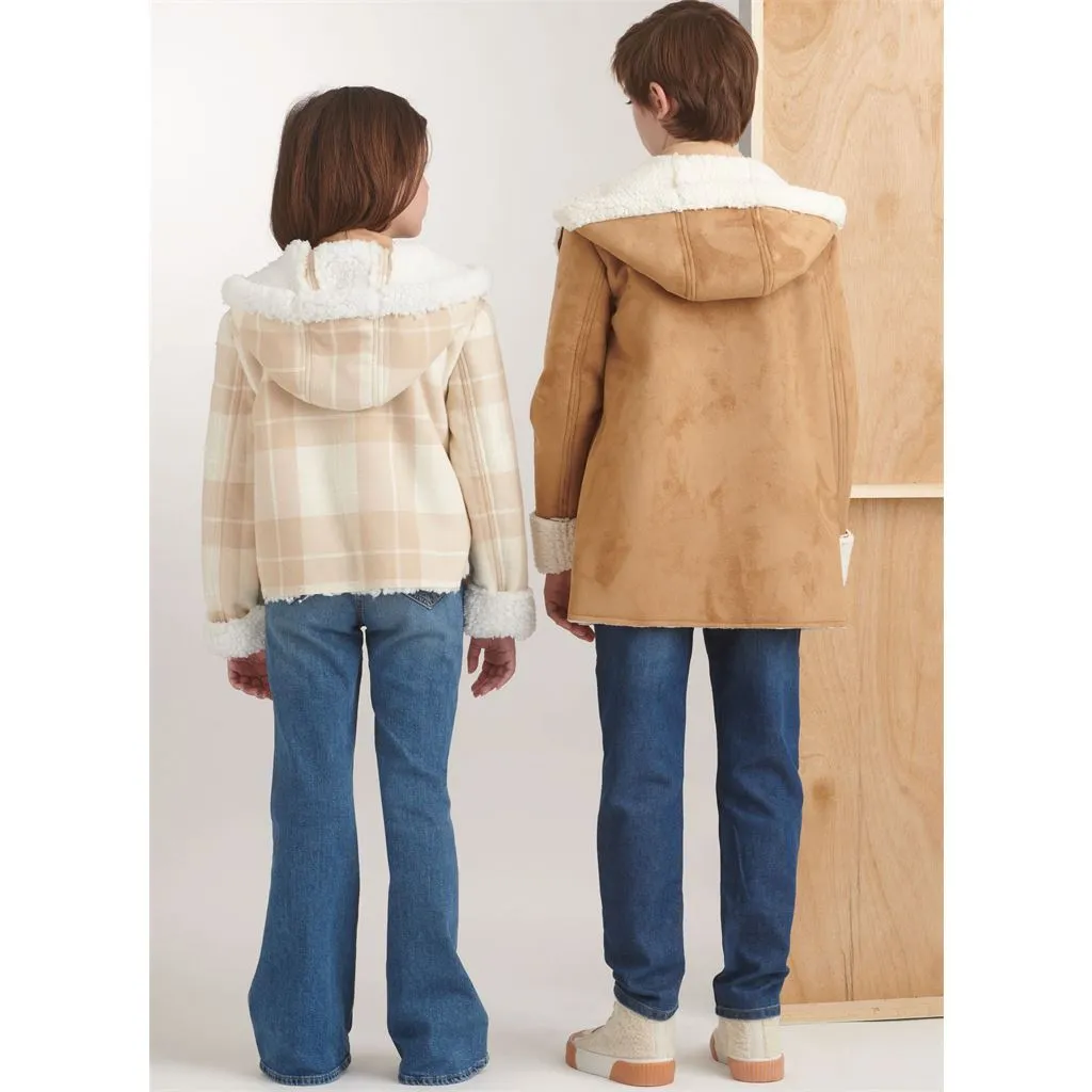 Simplicity Sewing Pattern S9832 Girls' and Boys' Jacket In Two Lengths