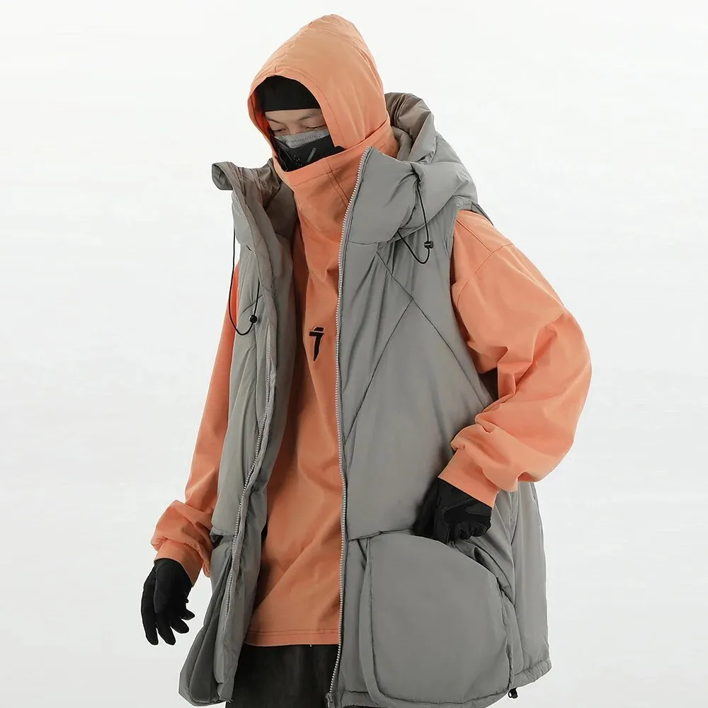 Sleeveless Parka Jacket