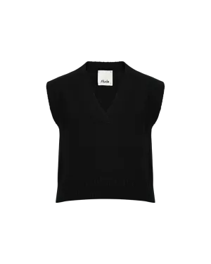 Sleeveless V-Neck Jumper