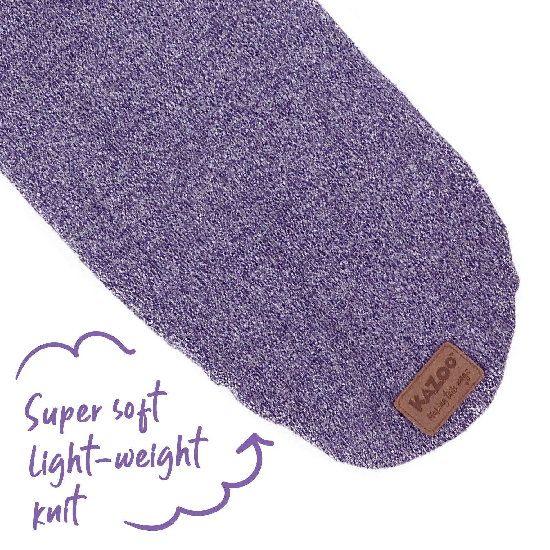 Soft Knit Dog Jumper - Lilac