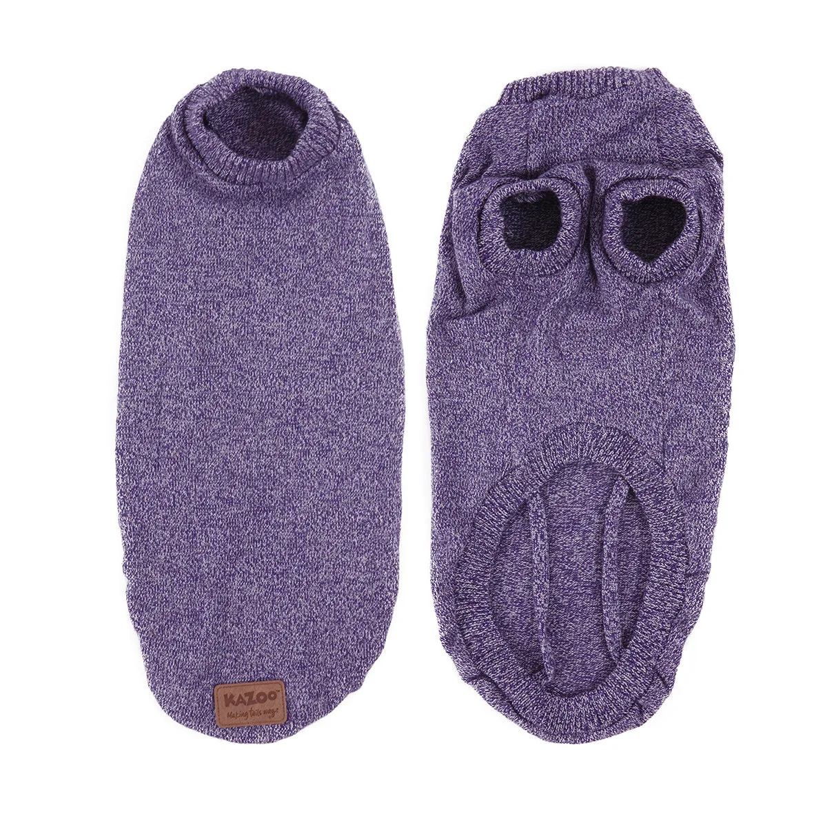 Soft Knit Dog Jumper - Lilac