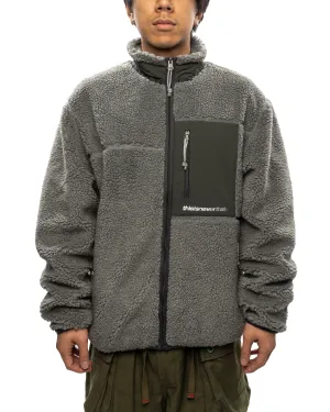 SP Sherpa Fleece Jacket Charcoal