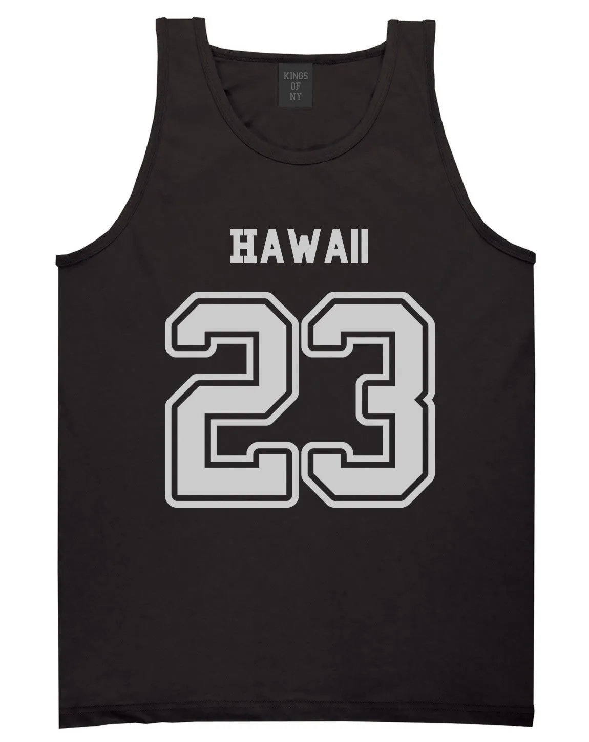 Sport Style Hawaii 23 Team State Jersey Mens Tank Top