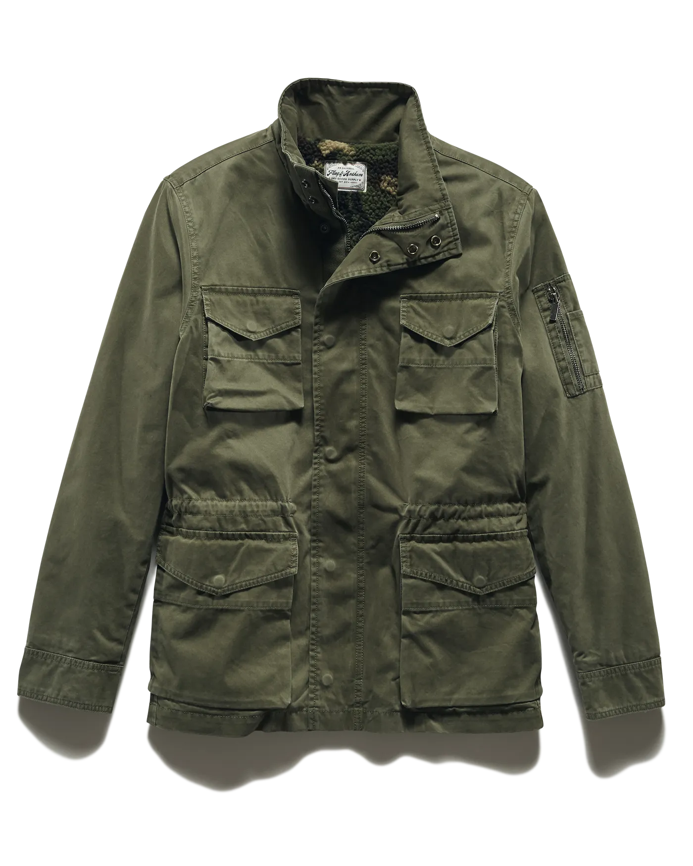 SPRINGHILL SHERPA-LINED JACKET