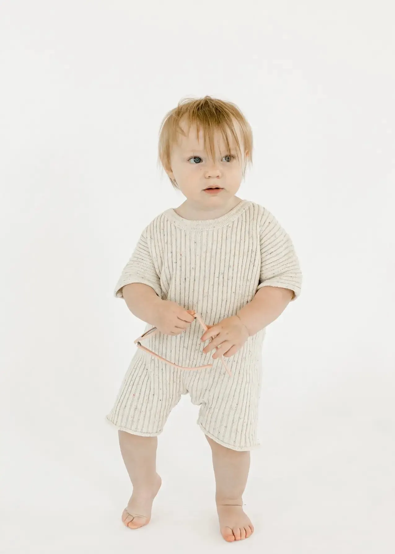 Sprinkle Knit RIbbed Playsuit