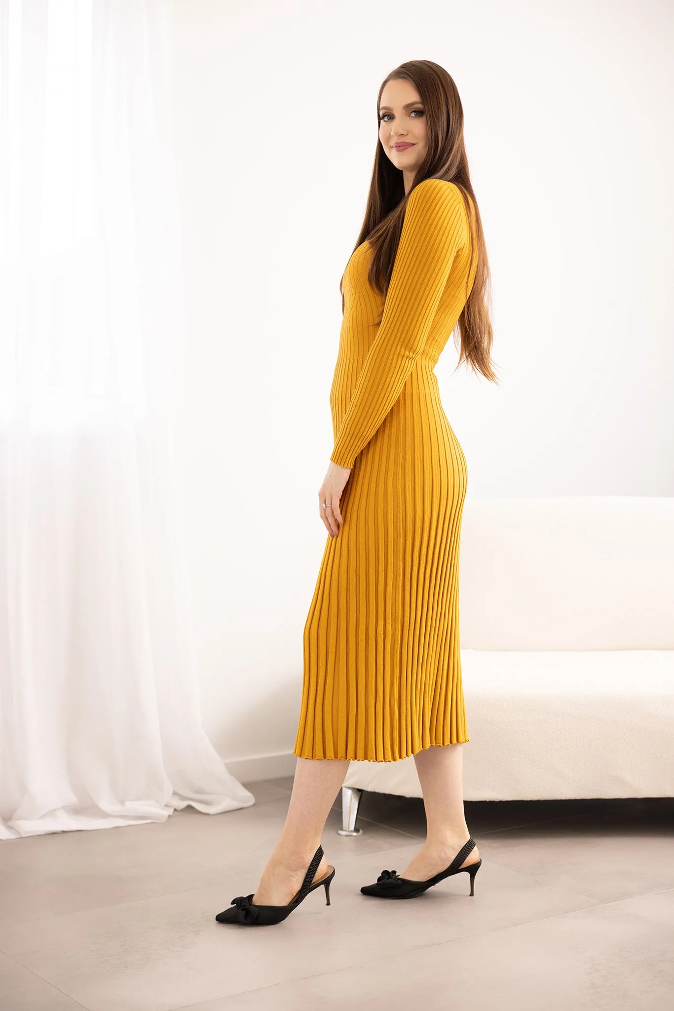 Sunny Side Knit Dress