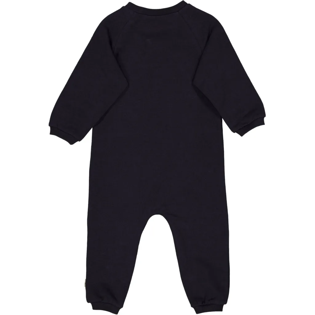 Sweat Jumpsuit Marcello - midnight blue