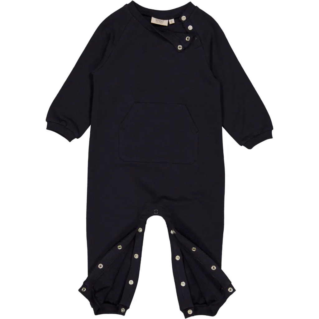 Sweat Jumpsuit Marcello - midnight blue