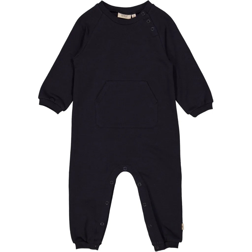 Sweat Jumpsuit Marcello - midnight blue