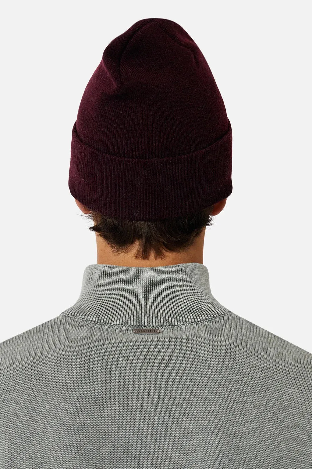 The Lakewood Zip Neck Knit - OD Steel