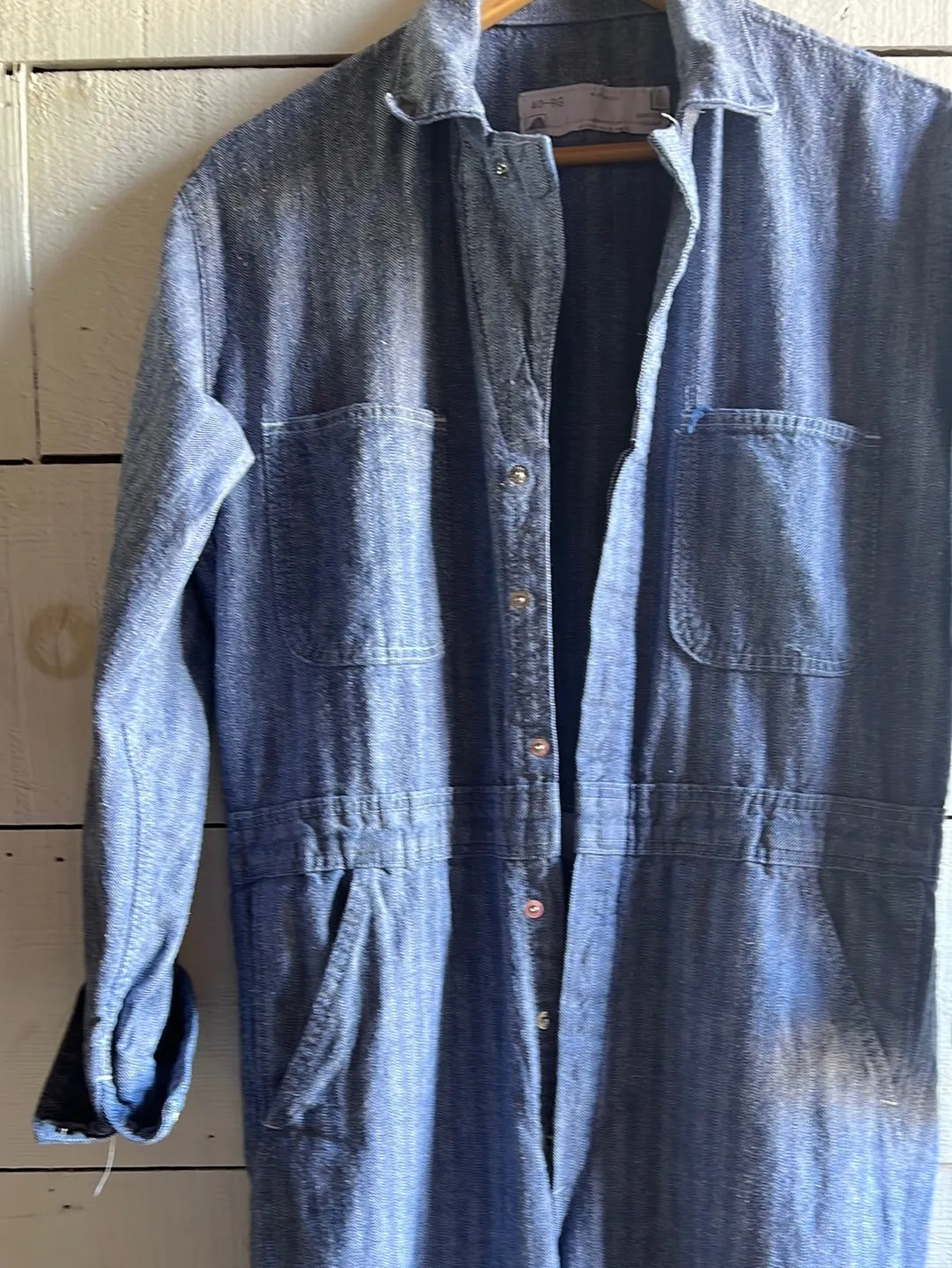 Vintage Herringbone Coveralls