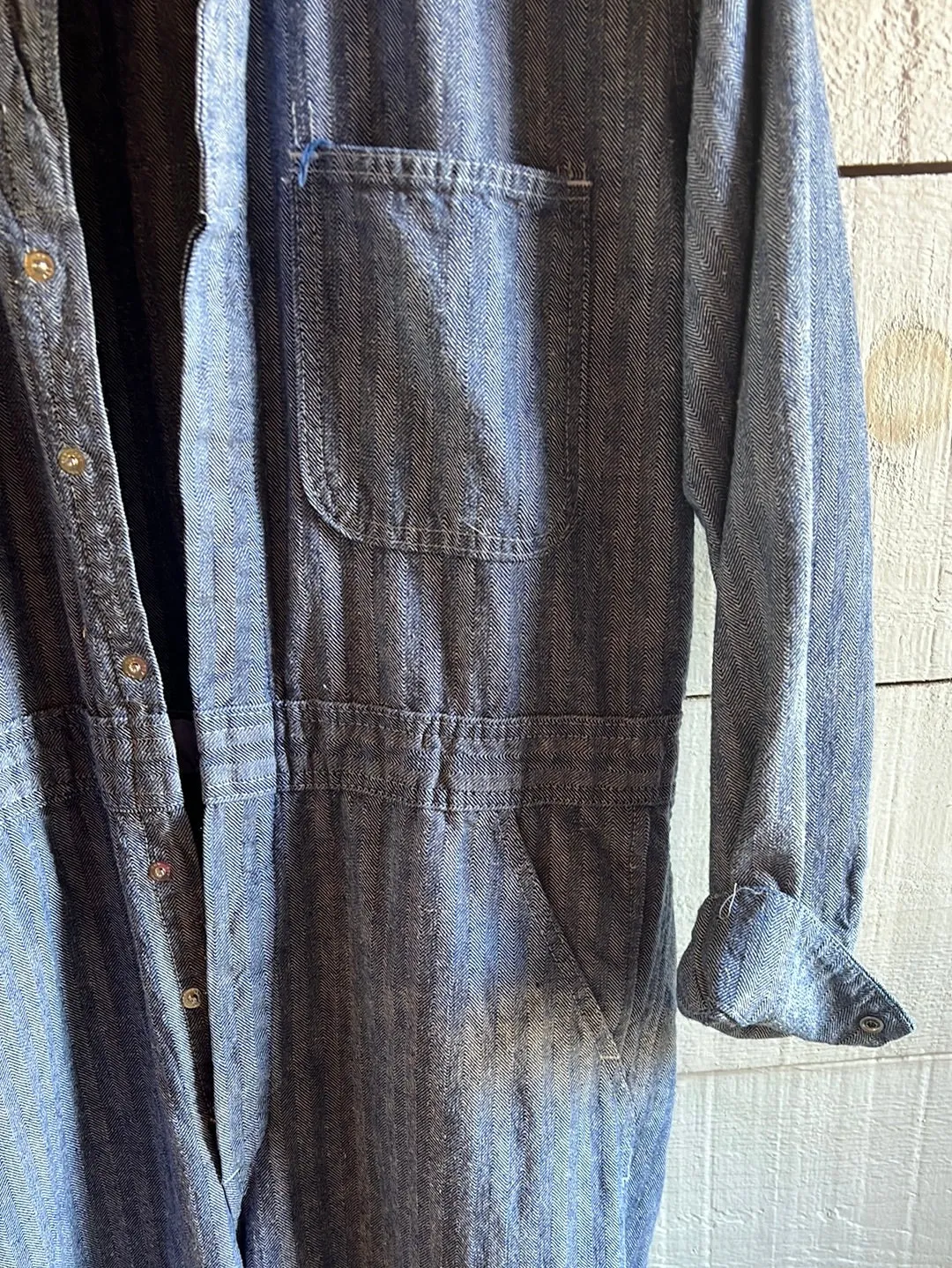 Vintage Herringbone Coveralls