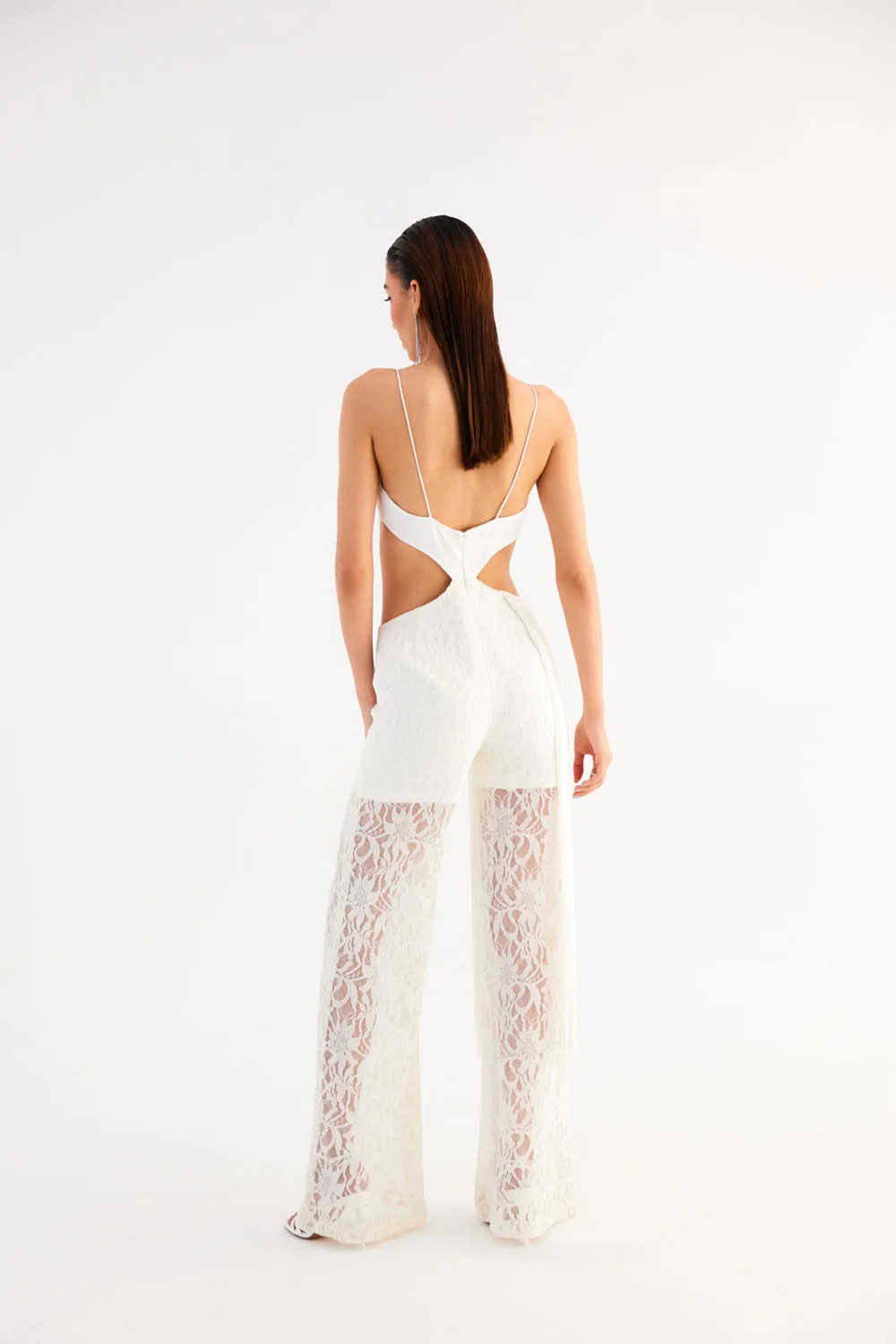 Waist Cutout Jumpsuit