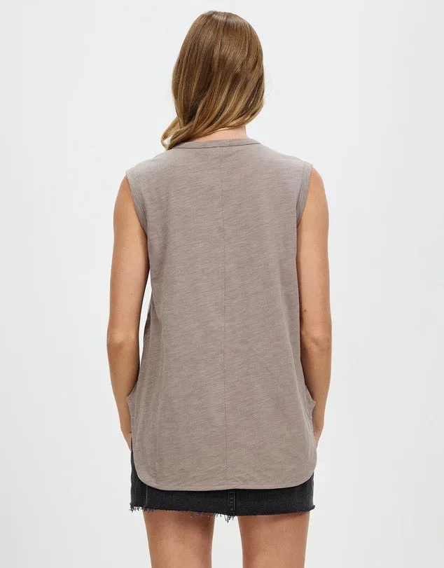 White By FTL FIA Tank - Taupe