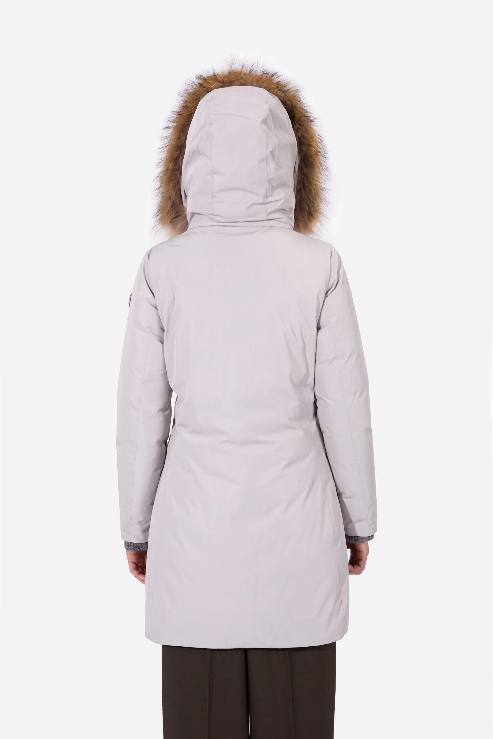 Women's parka SNOWFALL Gris Perla